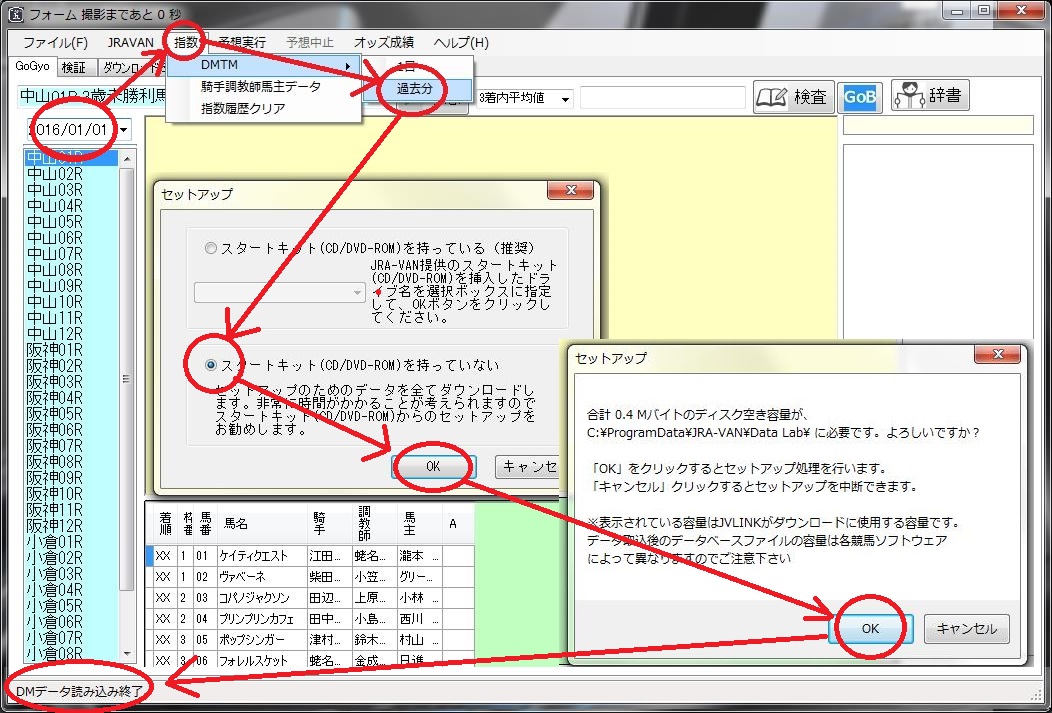 指数dmの検証